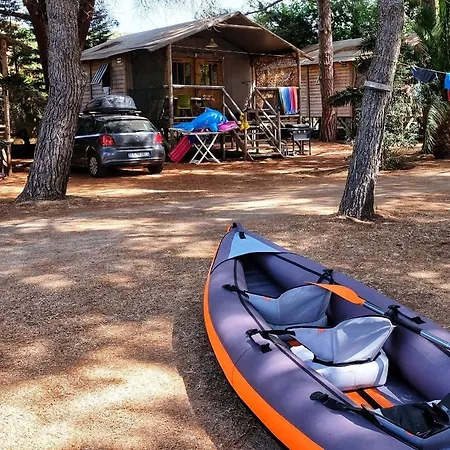 Ras L'bol Kamp alanı Olmeto (Corsica)