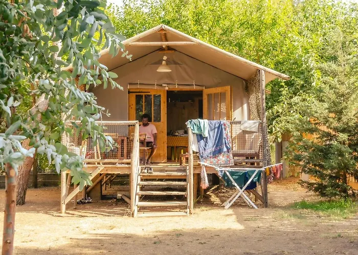 Ras L'bol Kamp alanı Olmeto (Corsica)