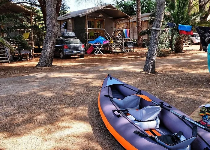 Ras L'bol Kamp alanı Olmeto (Corsica)